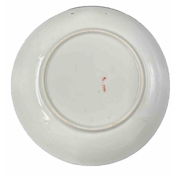 Vintage Japanese Lusterware 4 Teacups and 6 Saucers Set Iridescent Hand Painted - Picture 9 of 16